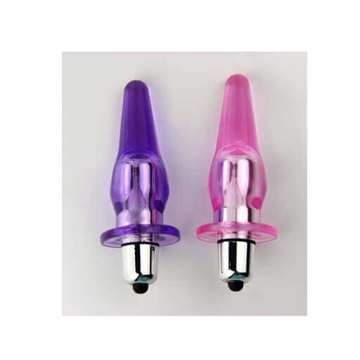 Anal Sex Toy In Nasik-Crystal Anal Vibrating Butt Plug With Suction Cup