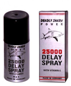 Deadly Shark 25000 Delay Spray for Men with Vitamin E