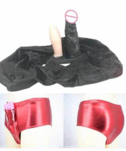 Double Penis Strap on Dildo Underwear