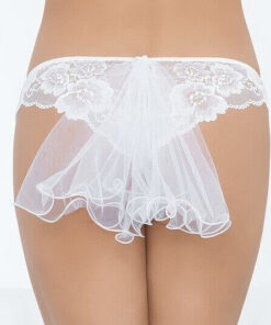 White Lace Bridal Panty